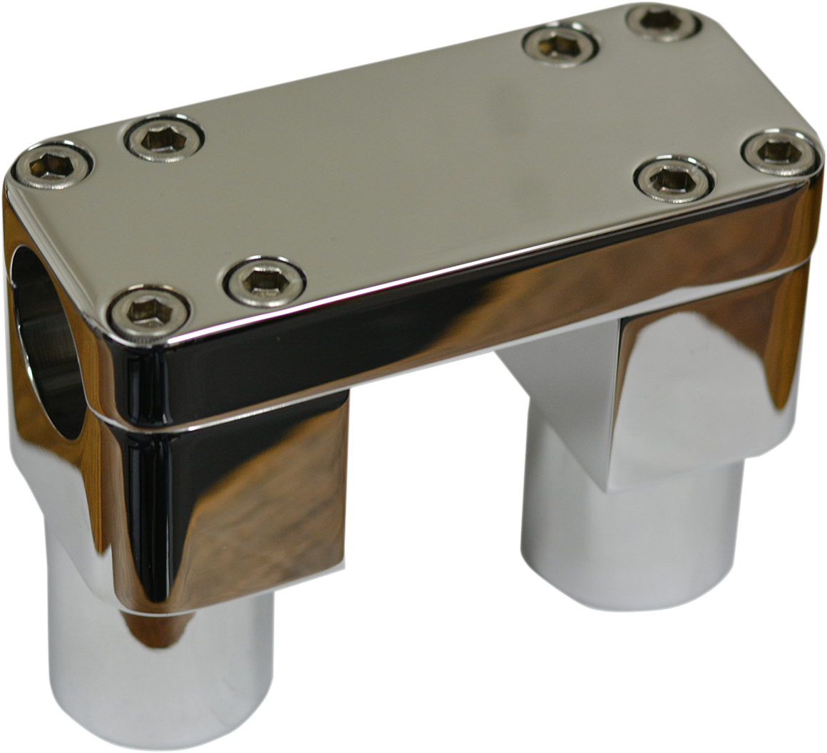 Riser - Savage Chubby® - Billet - 3" - Chrome - Image 2