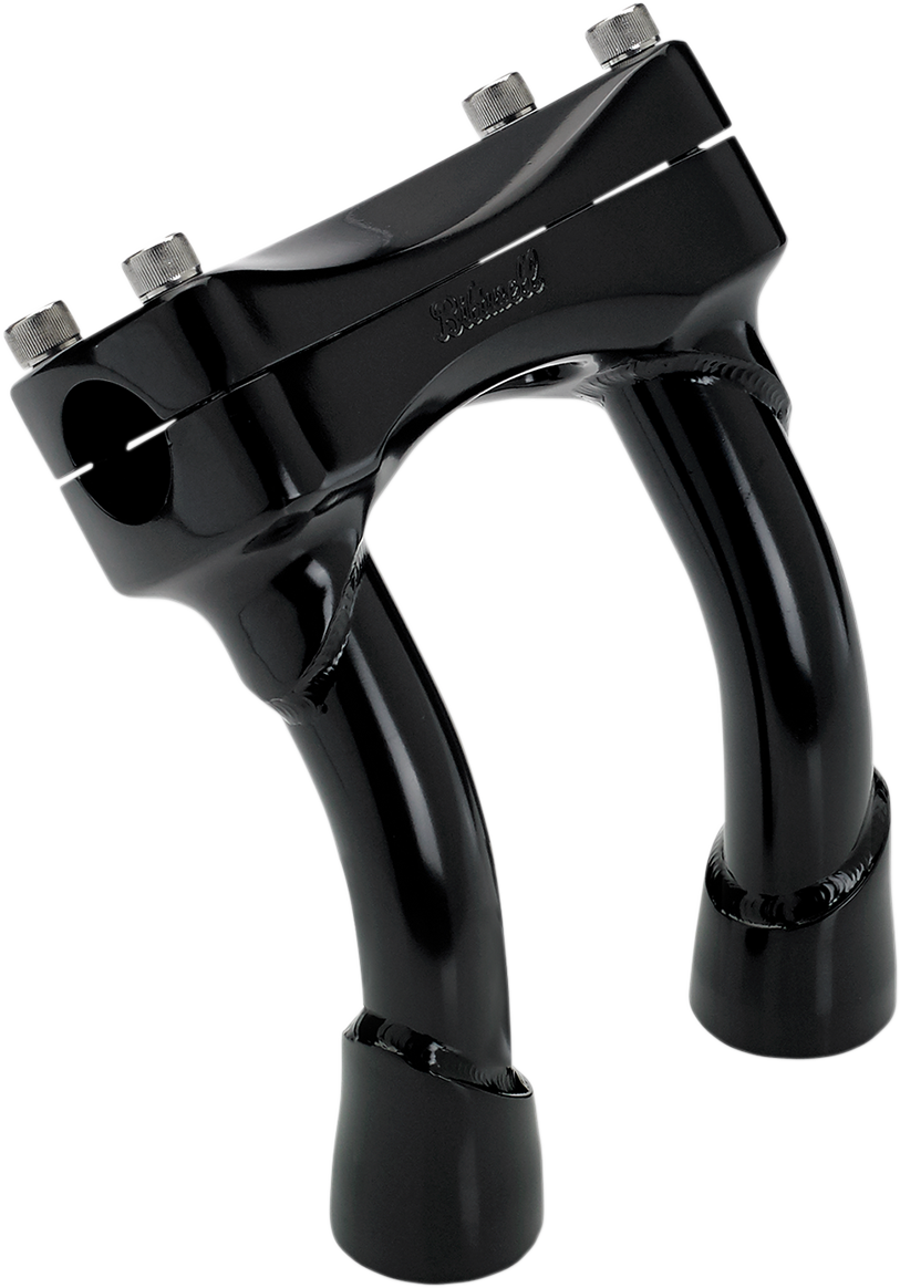 Risers - Murdock - Pullback - 6" - Black