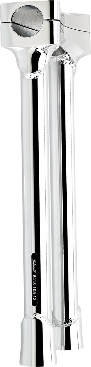 Risers - Murdock - Oversized - 12" - Chrome
