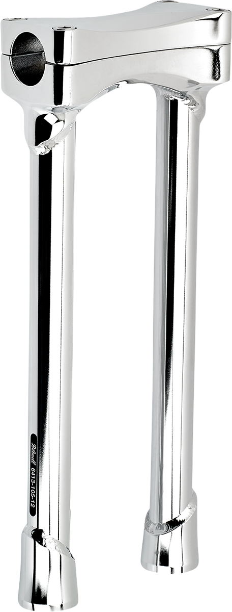 Risers - Murdock - Oversized - 12" - Chrome - Image 4