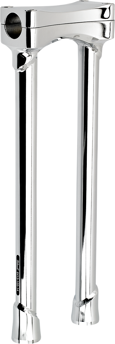 Risers - Murdock - Oversized - 14" - Chrome - Image 2