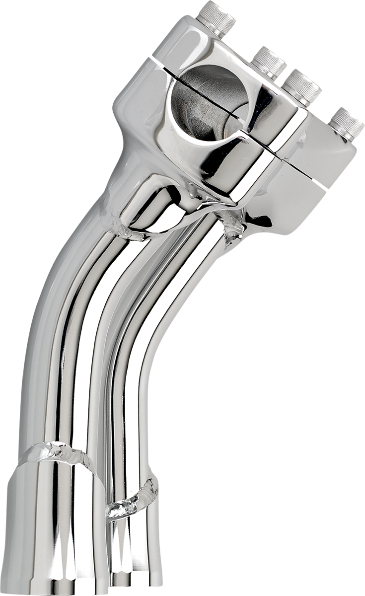 Risers - Murdock - Oversized - Pullback - 6" - Chrome - Image 4