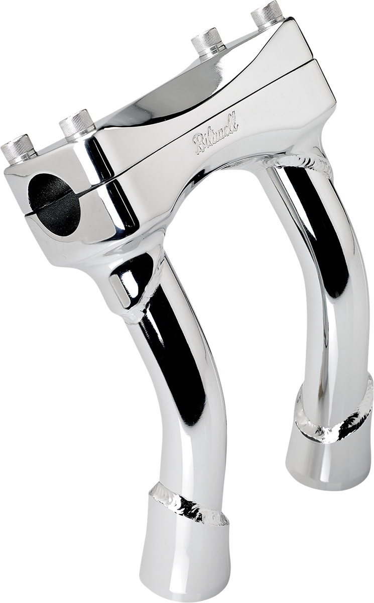 Risers - Murdock - Oversized - Pullback - 6" - Chrome