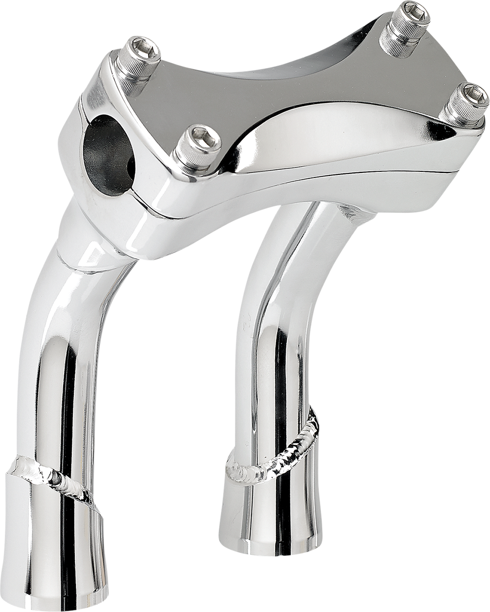 Risers - Murdock - Oversized - Pullback - 6" - Chrome - Image 3