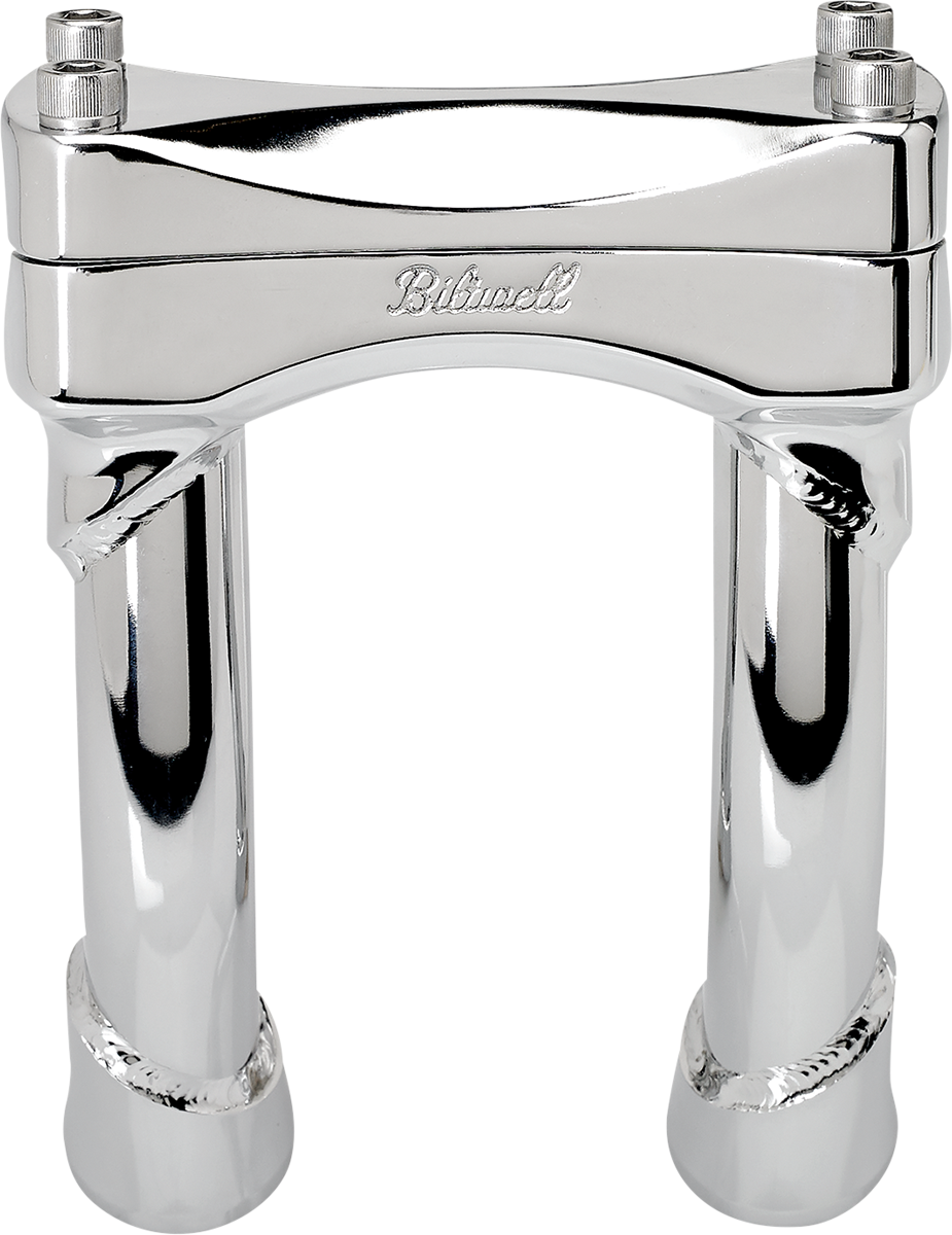 Risers - Murdock - Oversized - Pullback - 6" - Chrome - Image 2
