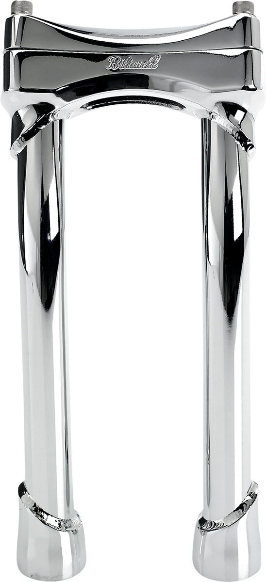 Risers - Murdock - Oversized - Pullback - 10" - Chrome