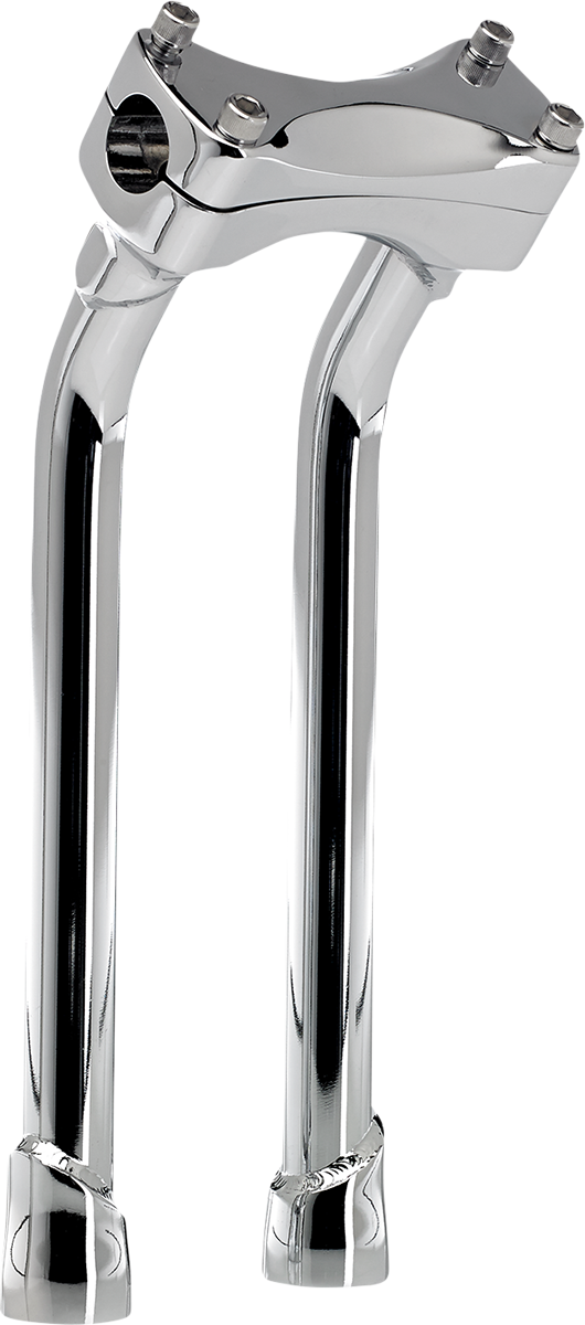 Risers - Murdock - Oversized - Pullback - 12" - Chrome - Image 3