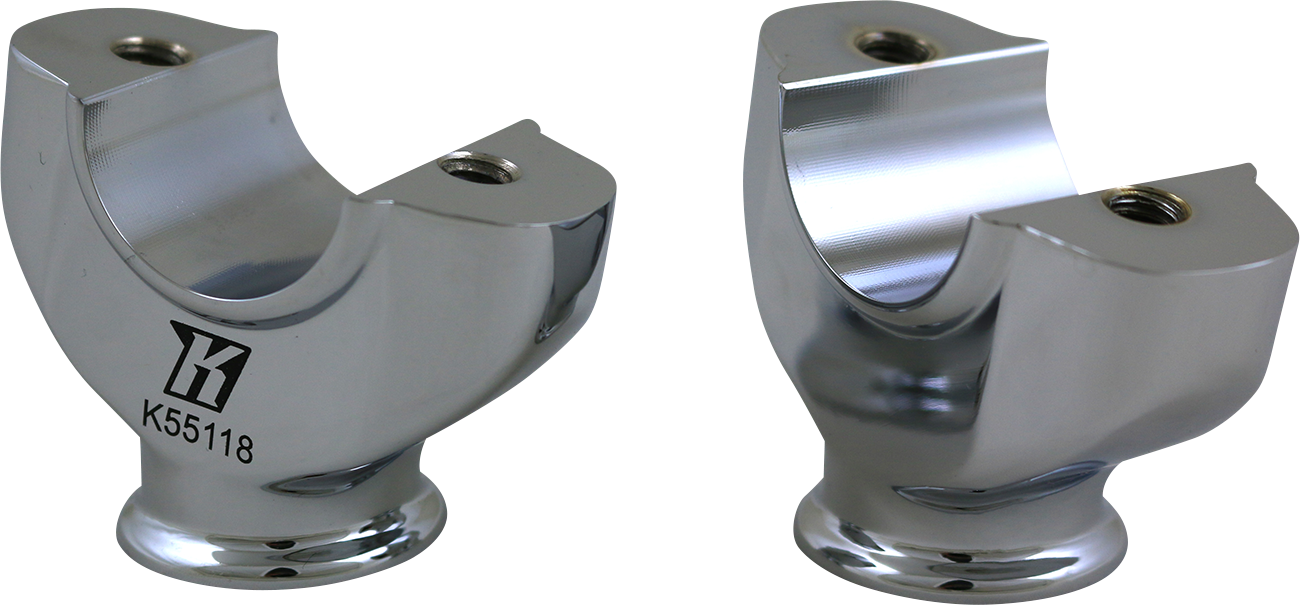 Risers - Lower - Chrome - Image 2