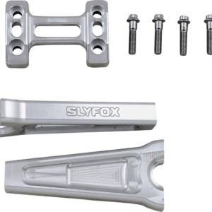 Handlebar Riser Kit - Straight - 6" - Raw