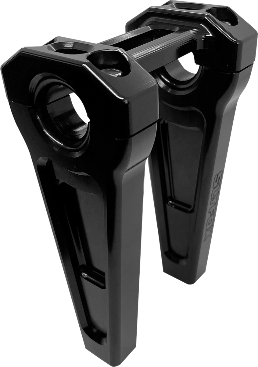 Handlebar Riser Kit - Straight - 6" - Black - Image 2