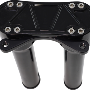 Risers - Threaded - 10" - Gauge Mount - Black