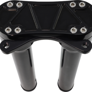 Risers - Threaded - 12" - Gauge Mount - Black