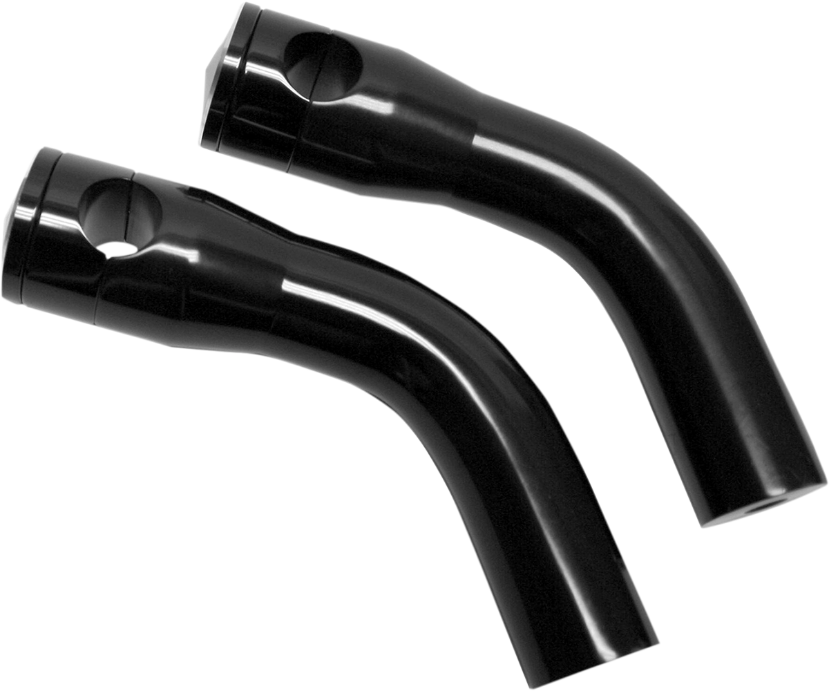 Risers - Pullback - 6" - Black