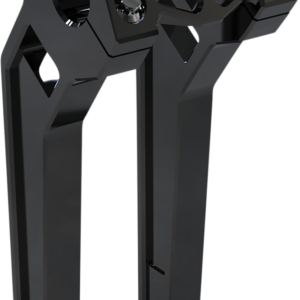 Risers - Pullback - 10" x 1-1/4" - Black Anodized