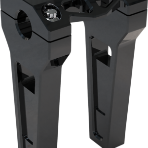 Risers - Straight - 6" - Black Anodized