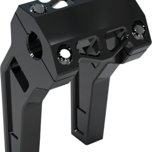 Risers - Pullback - 6" - Black Anodized