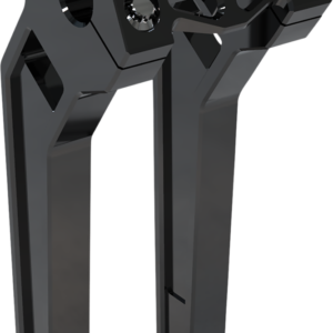 Risers - Pullback - 10" - Black Anodized
