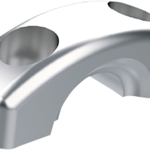 Handlebar Riser Kit - Straight - 2-1/2" - Raw