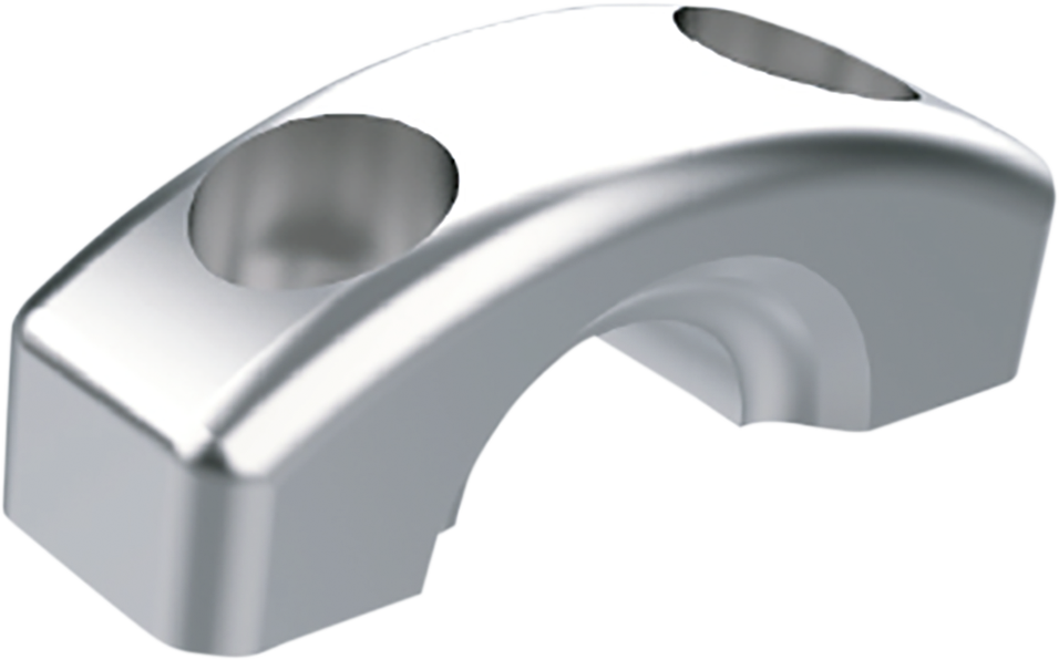 Handlebar Riser Kit - Straight - 2-1/2" - Raw