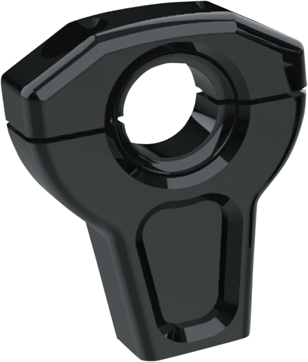 Handlebar Riser Kit - Straight - 2-1/2" - Black