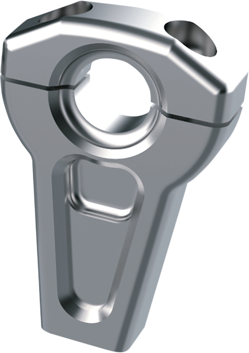 Handlebar Riser Kit - Straight - 3-1/2" - Raw