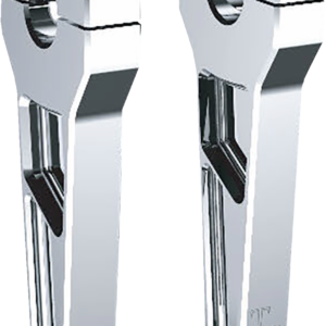 Risers - 1" Clamping - 6" Rise - Chrome