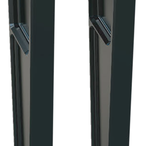 Risers - 1" Clamping - 10" Rise - Black