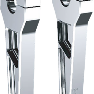 Risers - 1-1/8" Clamping - 6" Rise - Chrome