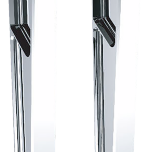 Risers - 1-1/8" Clamping - 10" Rise - Chrome