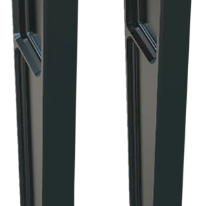 Risers - 1-1/8" Clamping - 10" Rise - Black