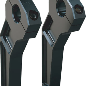 Risers - Pullback - 1-1/8" Clamping - 6" Rise - Black