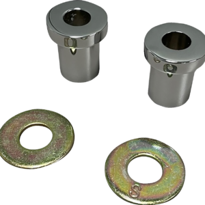 Riser Bushings - Solid - Chrome