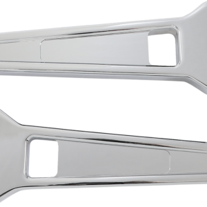 Risers - Straight - 8" x 1-1/4" - Chrome