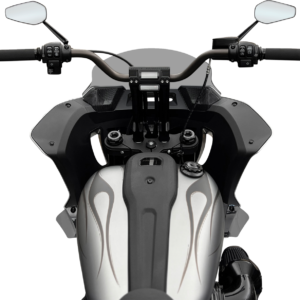 Fastback Risers - 10" - Black