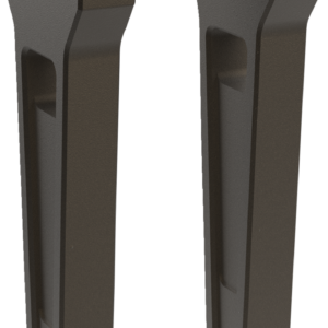 Risers - Straight - 8" x 1-1/4" - Bronze