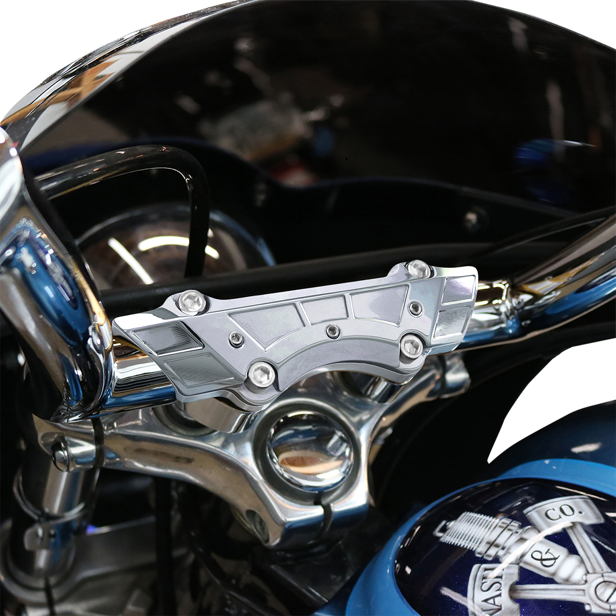 Riser Clamp - Weld Wing - Chrome - Image 2