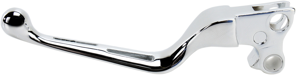 Clutch Lever - Wide Blade - Slotted - Chrome