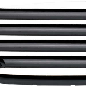 Master Cylinder Cover - Brake - Front - Finned - Black