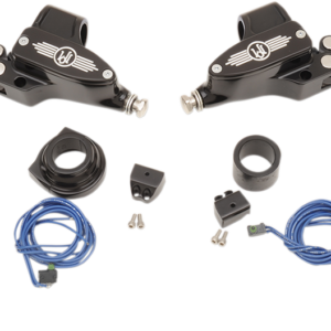 Handlebar Control Set - Hydraulic - 9/16" Master Cylinder - Black