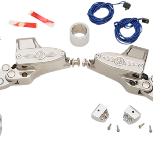 Handlebar Control Set - Hydraulic - 9/16" Master Cylinder - Chrome