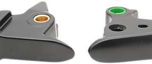 Levers - Slotted - Black