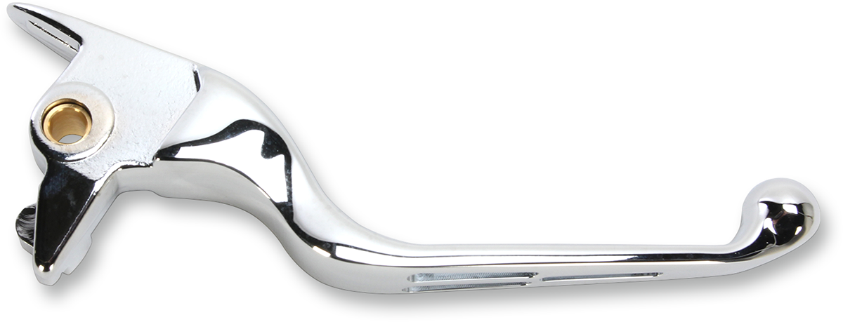 Brake Lever - Wide Blade - Slotted - Chrome