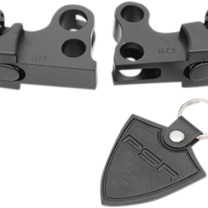 Lever Set - Journey - Harley Davidson - Black