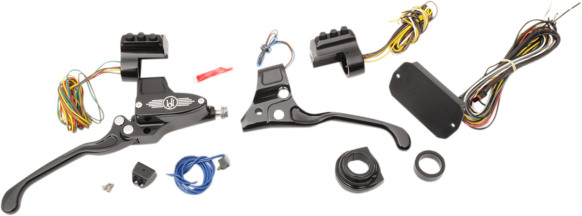 Handlebar Controls - Hydraulic - 9/16" Master Cylinder - Black