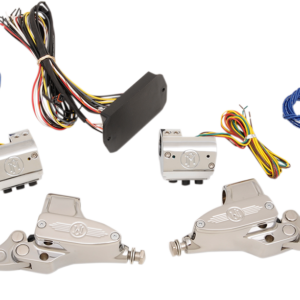 Handlebar Controls - Hydraulic - 9/16" Master Cylinder - Chrome