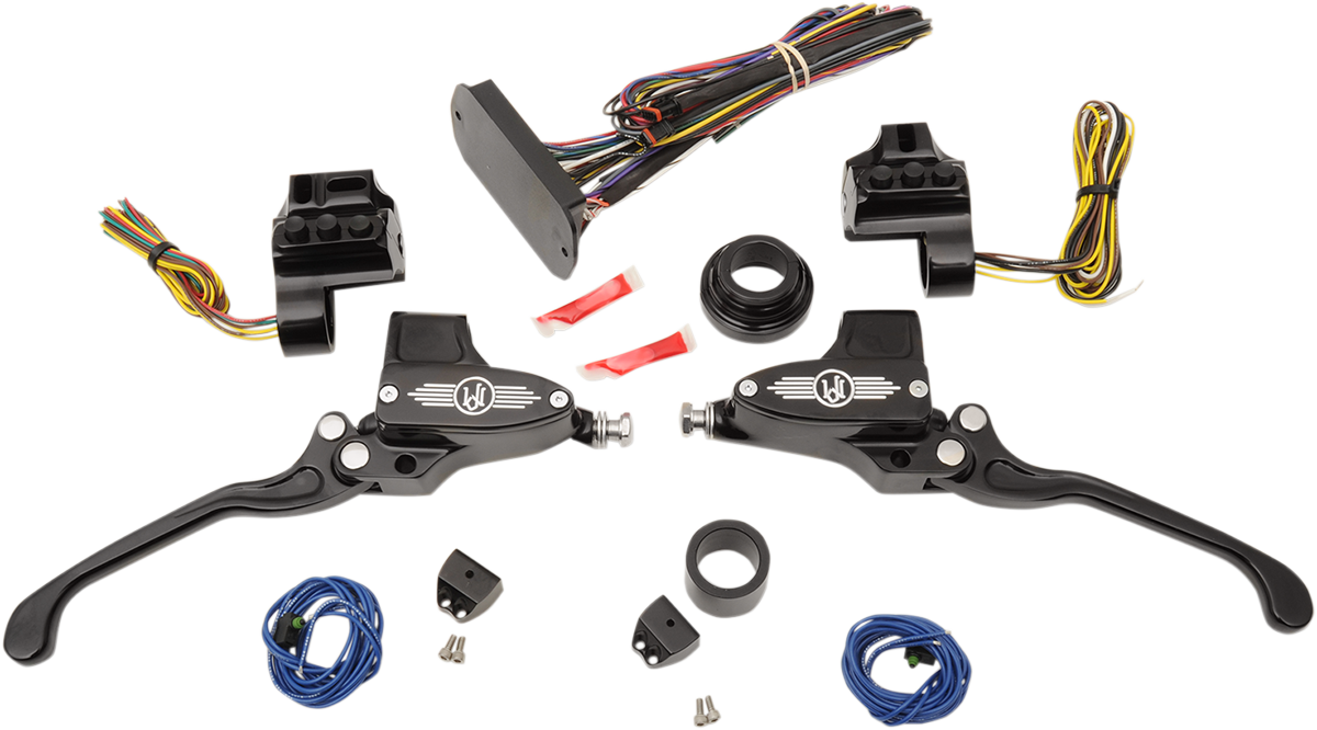 Handlebar Controls - Hydraulic - 9/16" Master Cylinder - Black