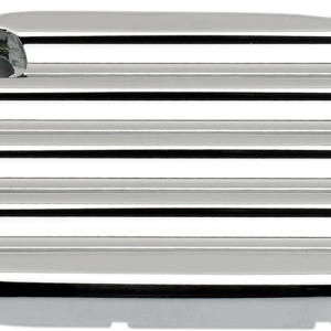 Master Cylinder Cover - Hydraulic Clutch - Finned - Chrome