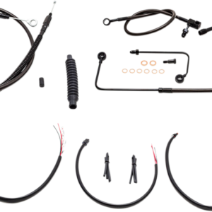 Handlebar Cable/Brake Line Kit - Complete - Mini Handlebars - Midnight