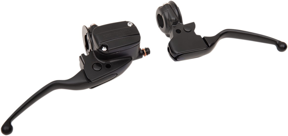 Handlebar Controls - 15 mm Master Cylinder - '08 - '13 FLT - Black - Image 2