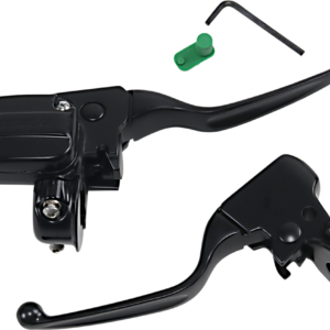 Handlebar Controls - 15 mm Master Cylinder - '08 - '13 FLT - Black